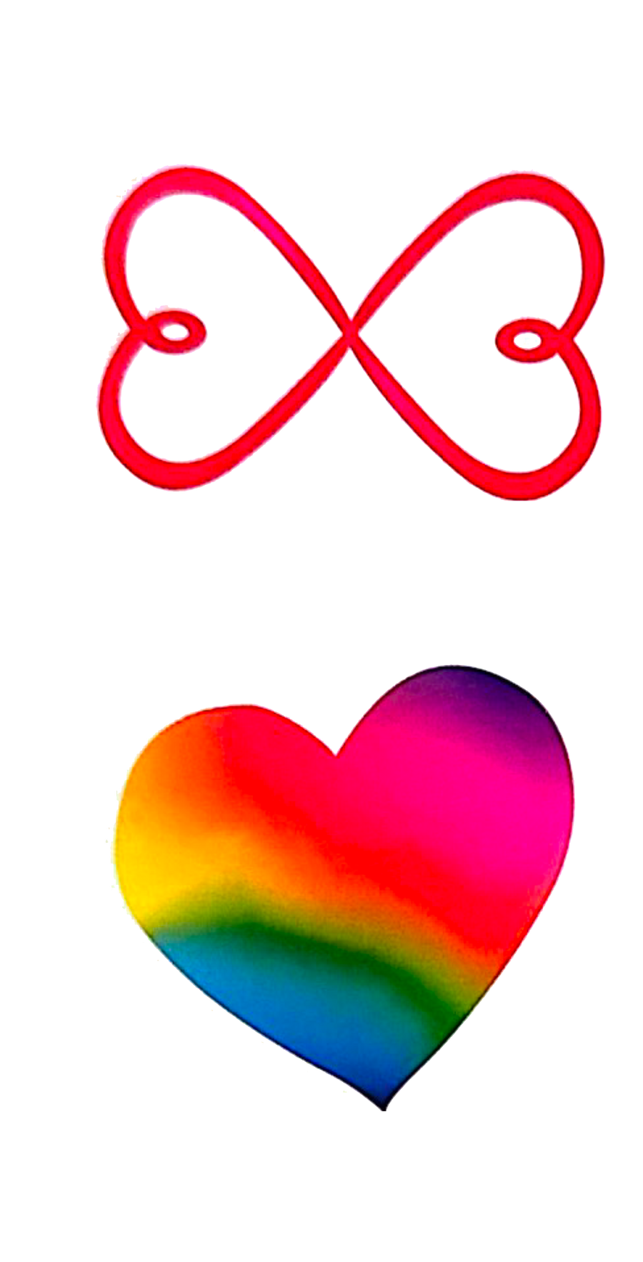 Rainbow Heart and Infinite Love
