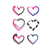 Heartfelt Variety: Graphic Love Collection