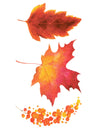 Autumn Leaves - Tatouage Ephémère - Tattoo Forest