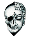 Buddha Skull - Tatouage Ephémère - Tattoo Forest