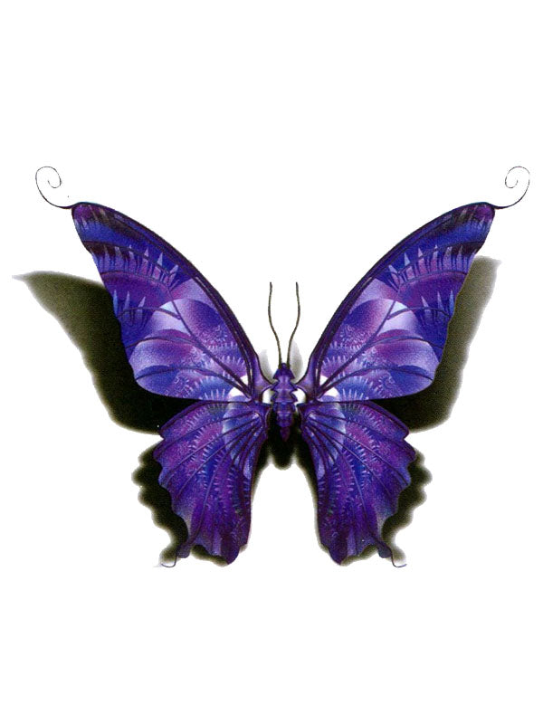 Dark Purple Butterfly - Tatouage Ephémère - Tattoo Forest