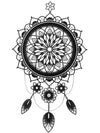 Flower Mandala - Tatouage Ephémère - Tattoo Forest