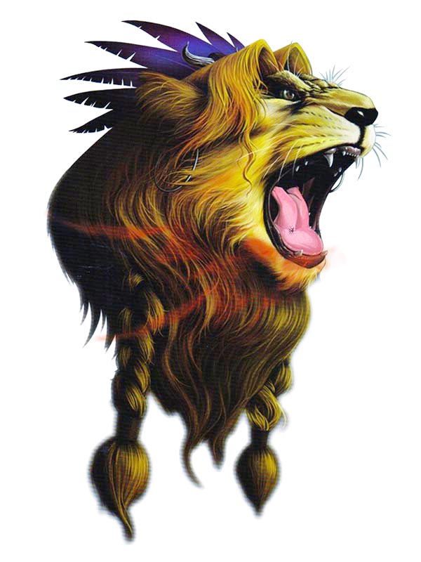 Indian Lion - Tattoo Forest