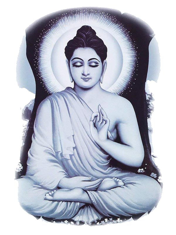 Lecturing Buddha - Tatouage Ephémère - Tattoo Forest