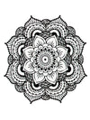 Lotus Flower Mandala - Tatouage Ephémère - Tattoo Forest