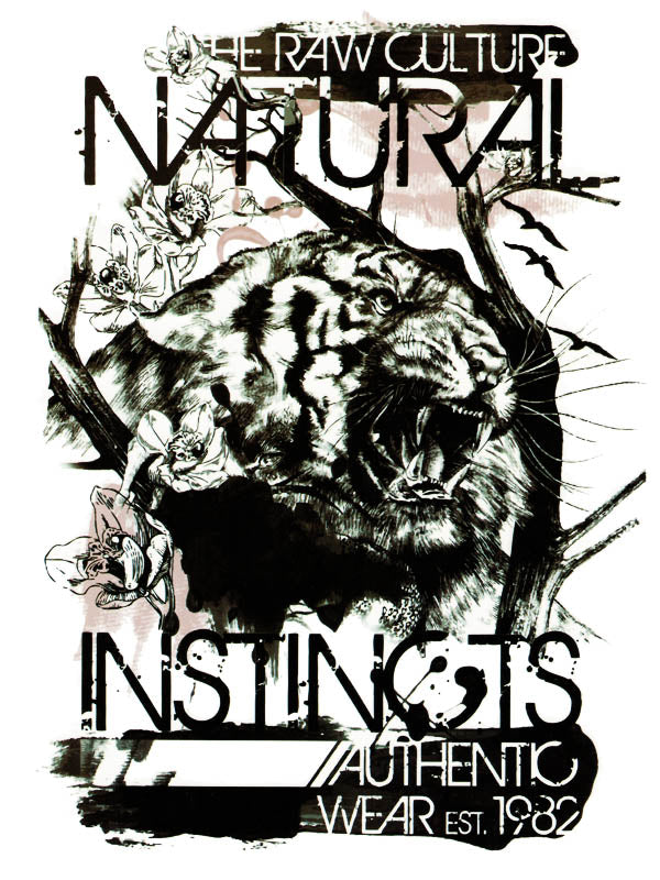Natural Instincts - Tatouage Ephémère - Tattoo Forest