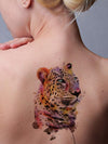 Watercolor Leopard 2 - Tattoo Forest