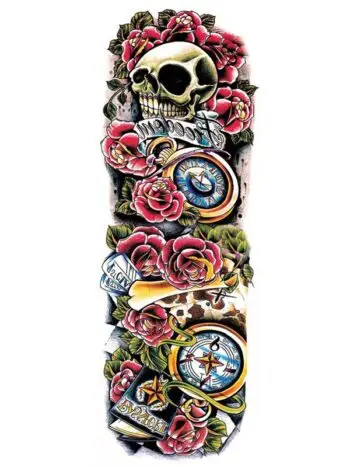 Tatouage Ephemere Bijou Corporel Fleurs Sous Les Seins Feat