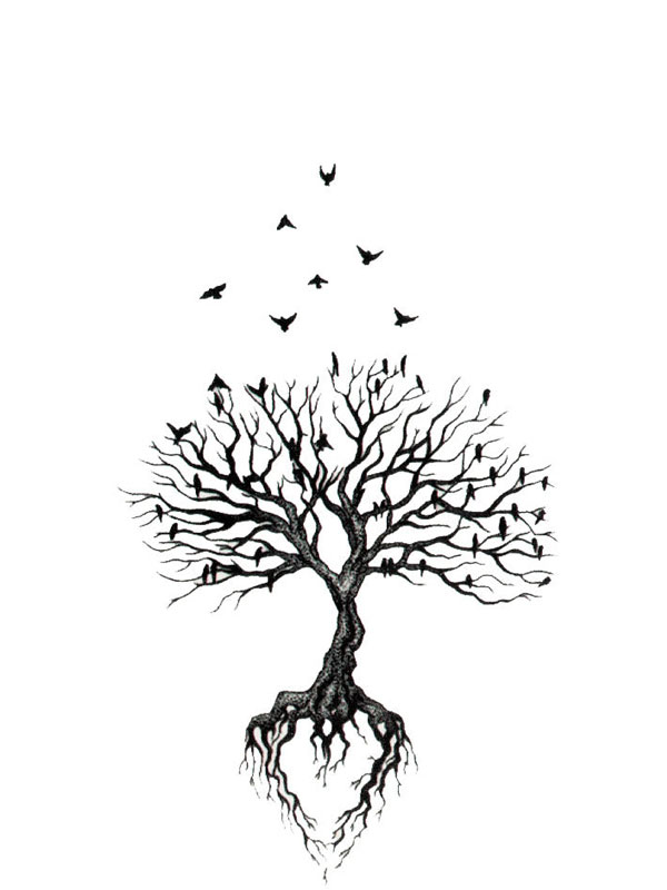 Tatouage Temporaire Arbre