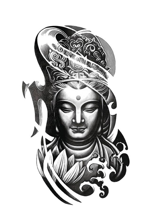 Tatouage Temporaire Bouddha