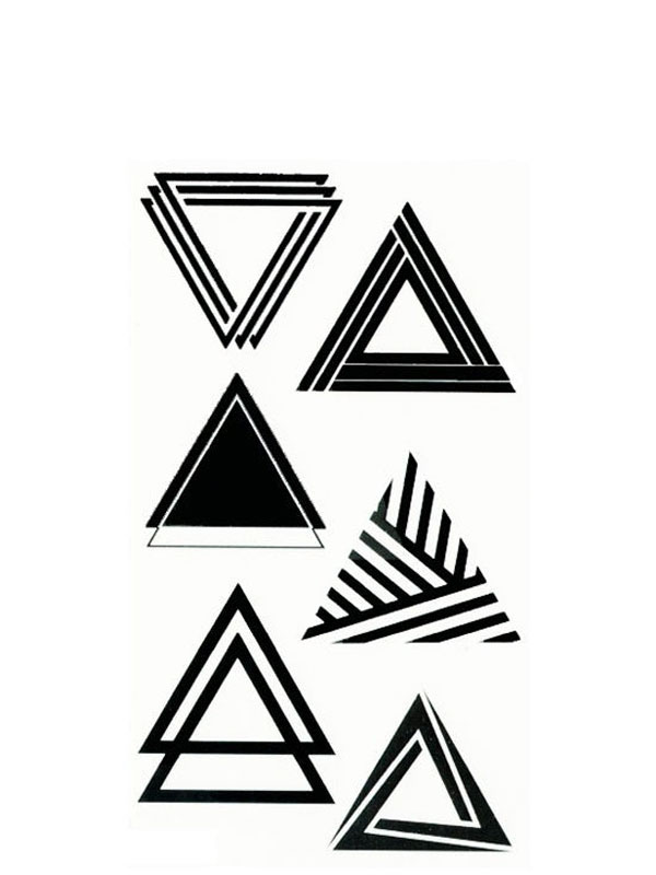 Tatouage Temporaire Triangle