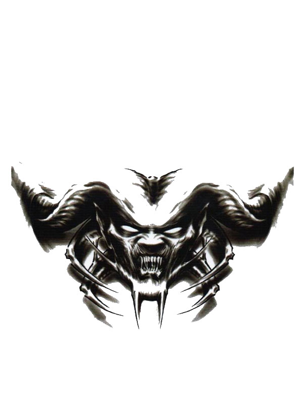 Tatouage Temporaire Demon