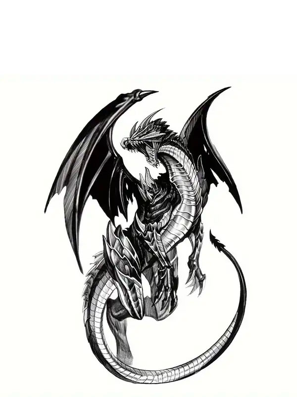 Tatouage Temporaire Dragon