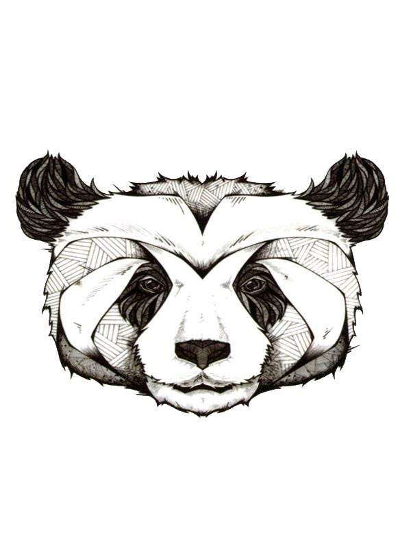 Tatouage Temporaire Panda