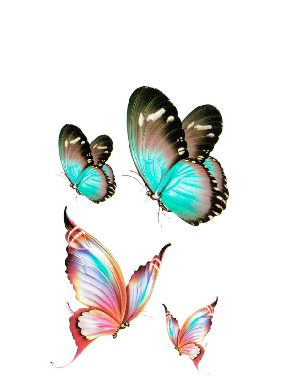 Tatouage Temporaire Papillon