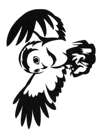 Tatouage Temporaire Chouette