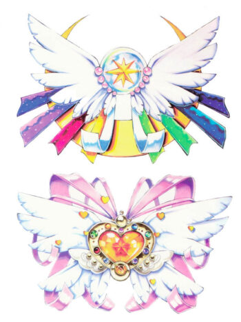 Tattoo-Forest: Tatouage Temporaire Ailes Magie Coeur