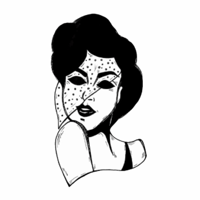 Tattoo-Forest: Tatouage Temporaire Art Visage Femme