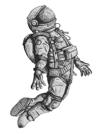 Tattoo-Forest: Tatouage Temporaire Astronaute Espace Cosmique