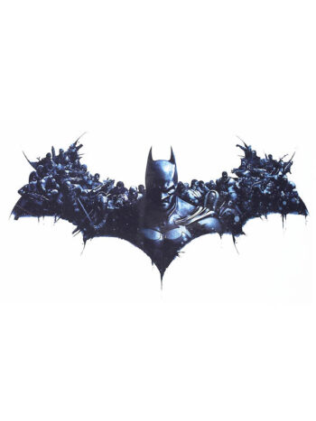 Tattoo-Forest: Tatouage Temporaire Batman Superheros Noir