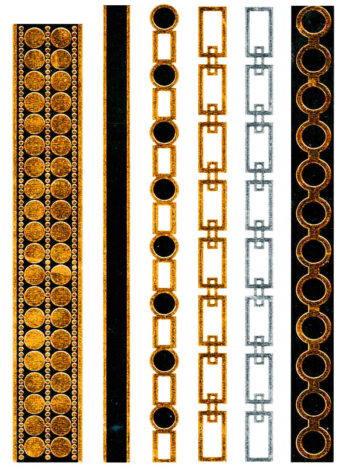 Tattoo-Forest: Tatouage Temporaire Bracelet Metallic Luxe