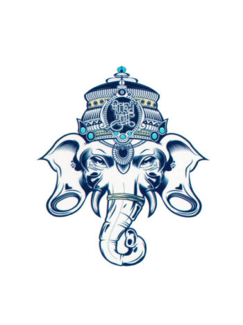 Tattoo-Forest: Tatouage Temporaire Elephant Ganesh Symbolique
