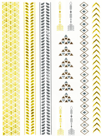 Tattoo-Forest: Tatouage Temporaire Ethnique Fleche Tribal