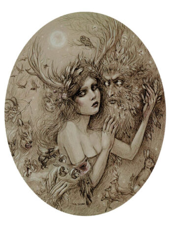 Tattoo-Forest: Tatouage Temporaire Fee Forestiere Creature Magique