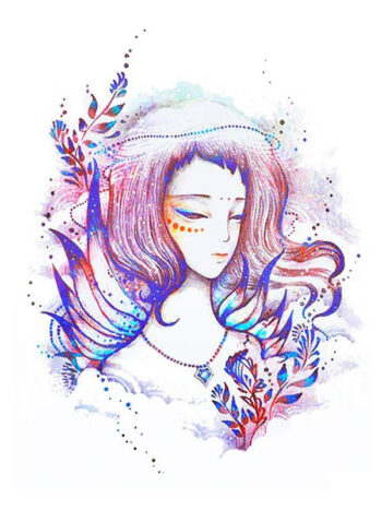 Tattoo-Forest: Tatouage Temporaire Femme Aquarelle Fantaisie