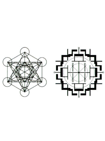 Tattoo-Forest: Tatouage Temporaire Geometrie Sacree Metatron Mandala