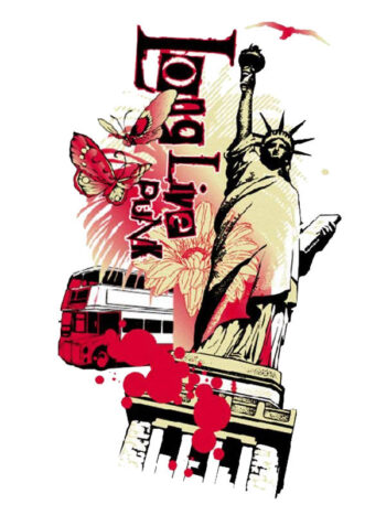 Tattoo-Forest: Tatouage Temporaire Statue Libre Punk