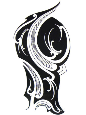 Tattoo-Forest: Tatouage Temporaire Tribal Maori Bras