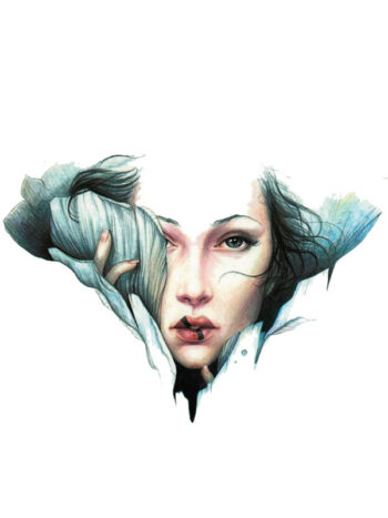 Tattoo-Forest: Tatouage Temporaire Visage Femme Artistique