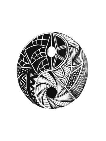 Tattoo-Forest: Tatouage Temporaire Yin Yang Tribal