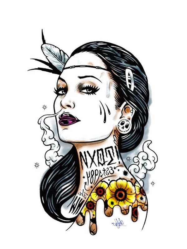 Tatouage Temporaire Beauté