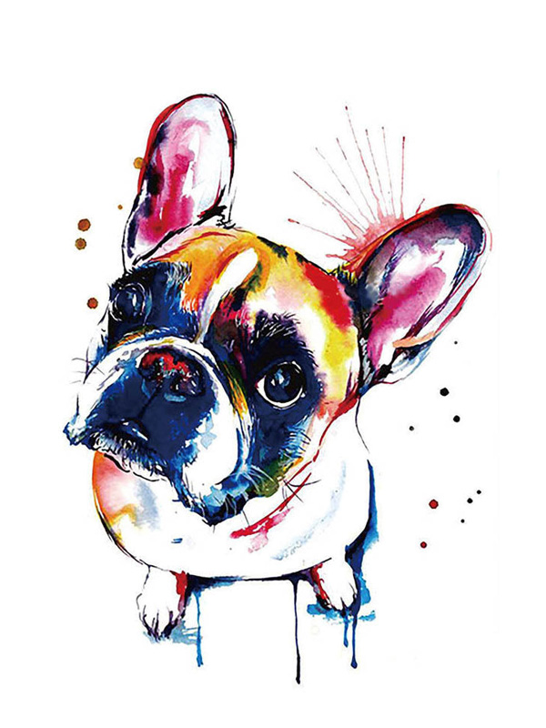 Tatouage Temporaire Bulldog