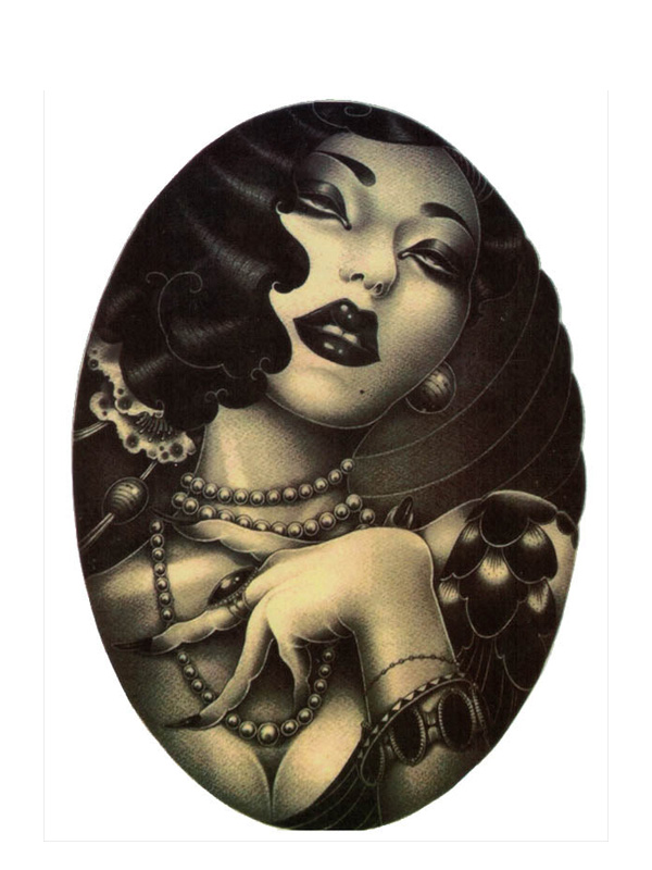 Tatouage Temporaire Art Déco